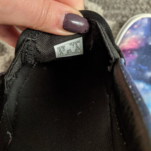 Galaxy Vans Slipons - Picture 2 of 3